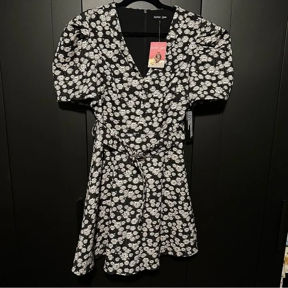 NWT Sister Jane Lavender Twist Mini Dress - Picture 6 of 10